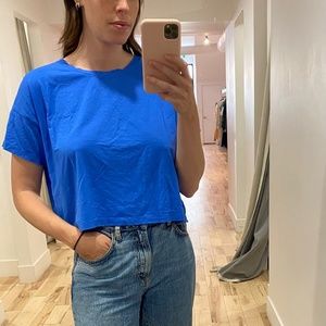 Lululemon cropped t-shirt